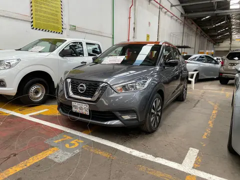 Nissan Kicks Exclusive Aut usado (2017) color Plata financiado en mensualidades(enganche $74,000 mensualidades desde $12,750)