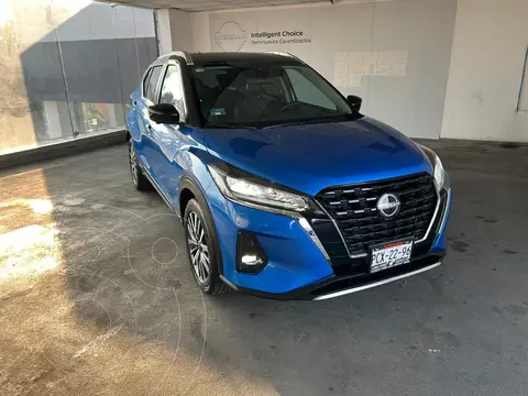 Nissan Kicks Platinum Aut usado (2022) color Azul Marino precio $359,800