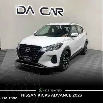Nissan Kicks Advance usado (2023) color Blanco precio $305,000