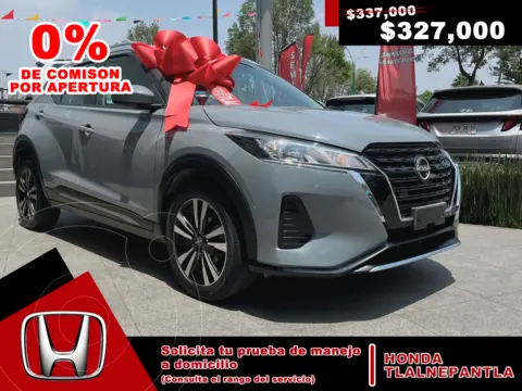 Nissan Kicks Advance usado (2023) color Gris precio $317,000