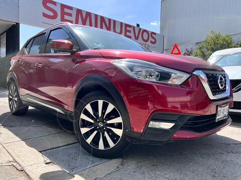 Nissan Kicks Exclusive Aut usado (2018) color Rojo precio $369,800