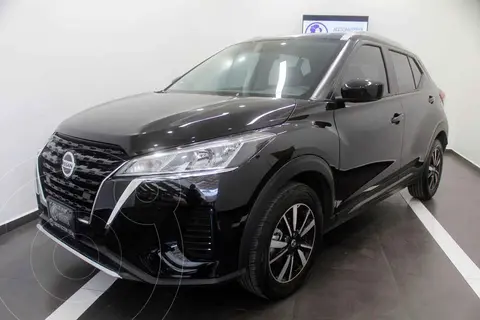 Nissan Kicks Advance usado (2021) color Negro financiado en mensualidades(enganche $73,800 mensualidades desde $8,536)