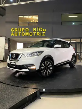 Nissan Kicks Advance Aut usado (2019) color Blanco precio $298,000