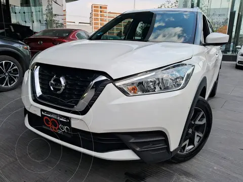 Nissan Kicks Sense usado (2020) color Blanco financiado en mensualidades(enganche $65,400 mensualidades desde $5,001)