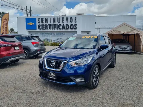 Nissan Kicks Exclusive Aut usado (2019) color Azul precio $377,706
