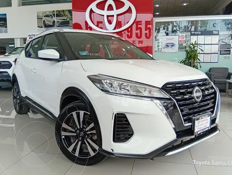 Nissan Kicks Advance usado (2023) color Blanco financiado en mensualidades(enganche $137,522 mensualidades desde $5,908)