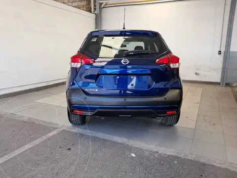 Nissan Kicks Advance Aut usado (2019) color Azul financiado en mensualidades(enganche $66,762 mensualidades desde $5,731)