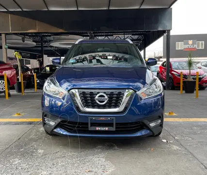 Nissan Kicks Advance Aut usado (2017) color Azul Cobalto financiado en mensualidades(enganche $74,975 mensualidades desde $9,315)