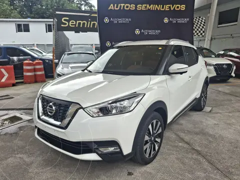 Nissan Kicks Exclusive Aut usado (2019) color Blanco Perla precio $260,000