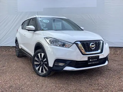 Nissan Kicks Exclusive Aut usado (2019) color Blanco precio $355,000