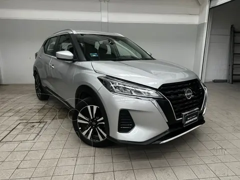 Nissan Kicks Advance Aut usado (2023) color plateado financiado en mensualidades(enganche $131,670 mensualidades desde $5,657)