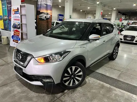 Nissan Kicks Exclusive Aut usado (2017) color Plata financiado en mensualidades(enganche $73,575 mensualidades desde $5,629)