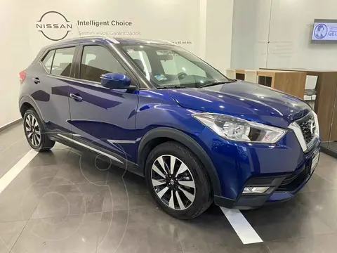 Nissan Kicks Exclusive Aut usado (2019) color Azul precio $369,000