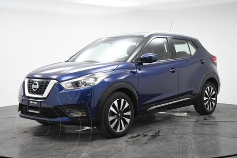Nissan Kicks Exclusive Aut usado (2018) color Azul precio $321,000