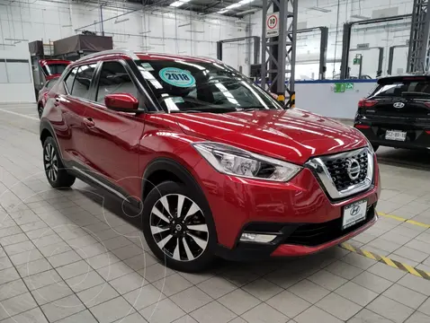 Nissan Kicks Advance Aut usado (2018) color Rojo precio $295,000