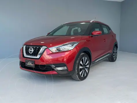 Nissan Kicks Exclusive Aut usado (2019) color Rojo precio $259,000