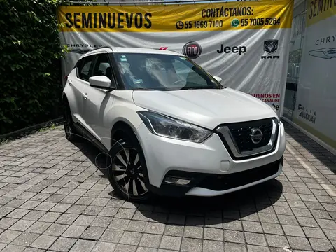 Nissan Kicks Advance Aut usado (2019) color Blanco financiado en mensualidades(enganche $102,550 mensualidades desde $3,619)