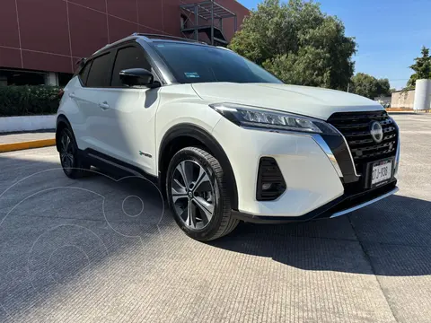 Nissan Kicks Exclusive Aut usado (2023) color Blanco precio $420,000