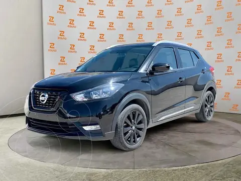 Nissan Kicks Exclusive Aut usado (2018) color Negro financiado en mensualidades(enganche $77,500 mensualidades desde $4,572)