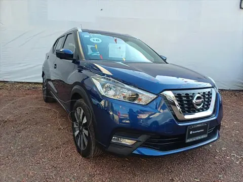 Nissan Kicks Exclusive Aut usado (2018) color Azul precio $289,000