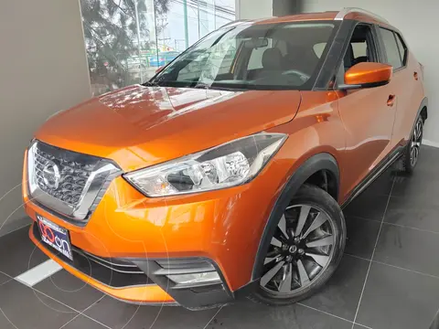 Nissan Kicks Advance Aut usado (2019) color Naranja financiado en mensualidades(enganche $75,619 mensualidades desde $5,783)