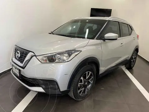 Nissan Kicks Sense usado (2020) color Plata financiado en mensualidades(enganche $60,500 mensualidades desde $5,968)