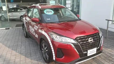 Nissan Kicks Advance usado (2025) color Rojo financiado en mensualidades(enganche $157,544 mensualidades desde $6,629)