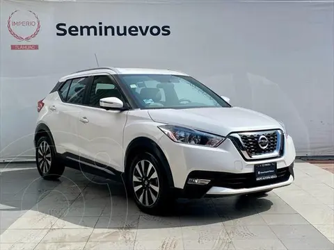Nissan Kicks Exclusive Aut usado (2018) color Blanco precio $305,000