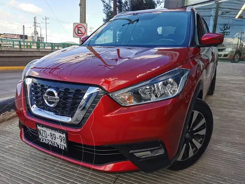 Nissan Kicks Exclusive Aut usado (2020) color Rojo financiado en mensualidades(enganche $95,000 mensualidades desde $5,510)
