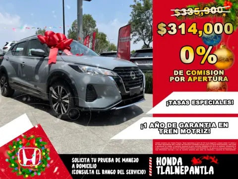 Nissan Kicks Advance usado (2023) color Gris precio $309,500