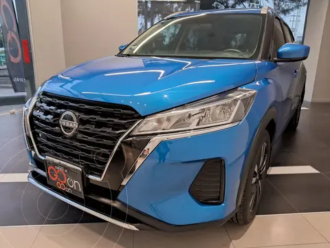 Nissan Kicks Advance usado (2025) color Azul financiado en mensualidades(enganche $107,638 mensualidades desde $8,231)