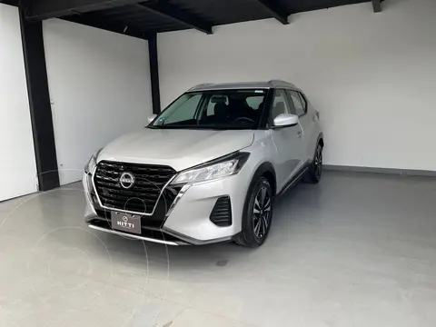 Nissan Kicks Advance usado (2022) color Plata financiado en mensualidades(enganche $66,600)