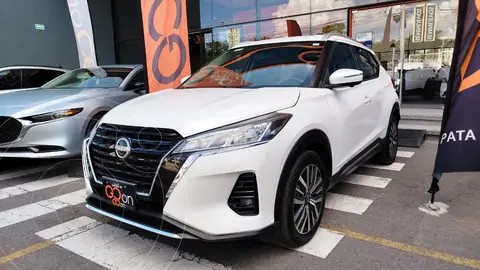 Nissan Kicks Exclusive Aut usado (2022) color Blanco financiado en mensualidades(enganche $89,652 mensualidades desde $6,856)