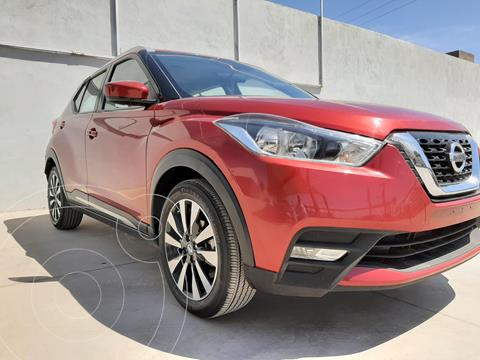Nissan Kicks Advance Aut usado (2019) color Rojo Metalizado financiado en mensualidades(enganche $66,800)