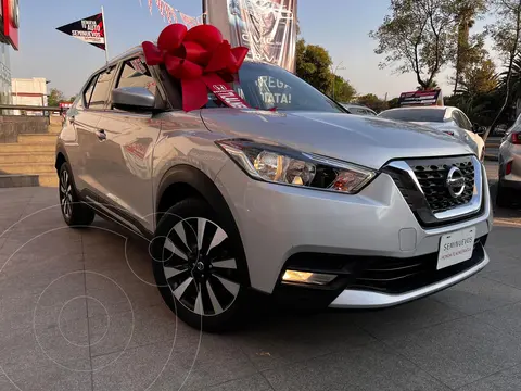 Nissan Kicks Advance Aut usado (2019) color plateado precio $245,000