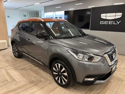 Nissan Kicks Exclusive Aut usado (2018) color Gris precio $269,000