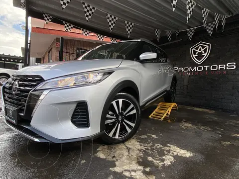Nissan Kicks Advance Aut usado (2021) color Plata financiado en mensualidades(enganche $86,970 mensualidades desde $4,232)