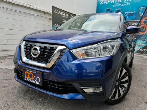 Nissan Kicks Advance Aut usado (2018) color Azul Marino financiado en mensualidades(enganche $80,000 mensualidades desde $5,800)