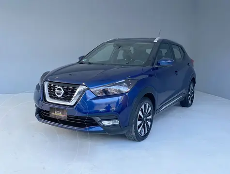 Nissan Kicks Exclusive Aut usado (2019) color Azul precio $269,000