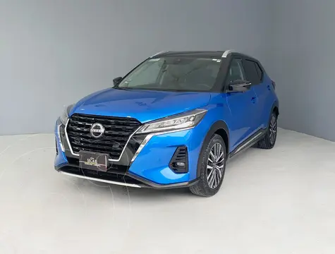 Nissan Kicks Platinum Aut usado (2023) color Azul precio $359,000