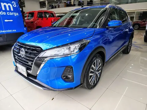 Nissan Kicks Exclusive Aut usado (2023) color Azul financiado en mensualidades(enganche $86,279 mensualidades desde $8,700)