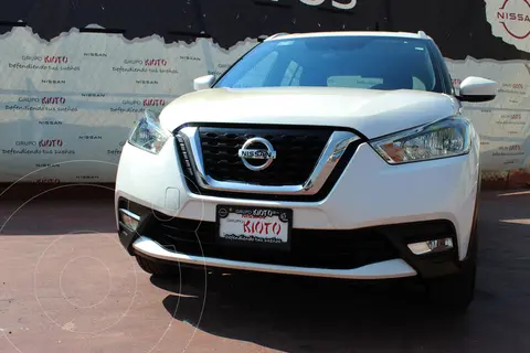 Nissan Kicks Advance Aut usado (2019) color Blanco financiado en mensualidades(enganche $67,800)