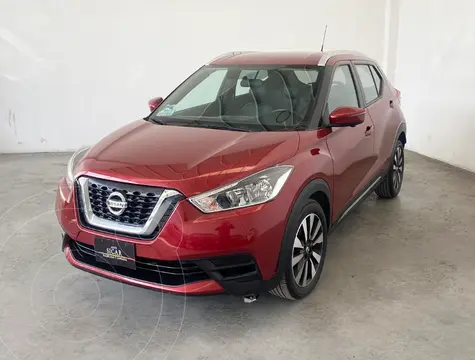 Nissan Kicks Exclusive Aut usado (2019) color Rojo financiado en mensualidades(enganche $77,669 mensualidades desde $5,988)