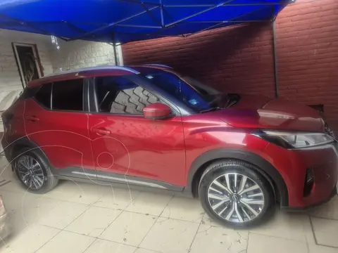 Nissan Kicks Exclusive Aut usado (2022) color Rojo precio $280,000