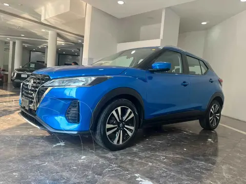 Nissan Kicks Advance Aut usado (2024) color Azul precio $315,000
