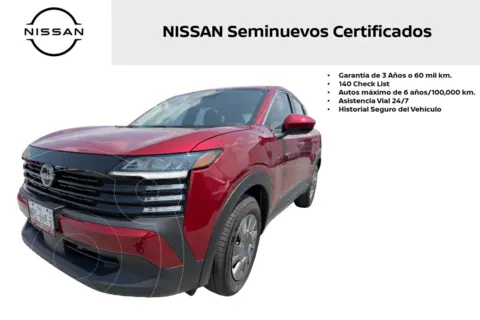Nissan Kicks Sense usado (2025) color Rojo precio $450,000