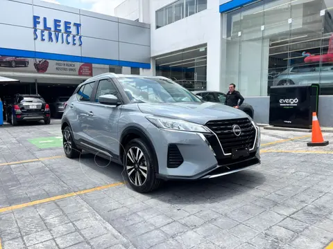 Nissan Kicks Advance usado (2023) color Gris financiado en mensualidades(enganche $96,300 mensualidades desde $6,416)