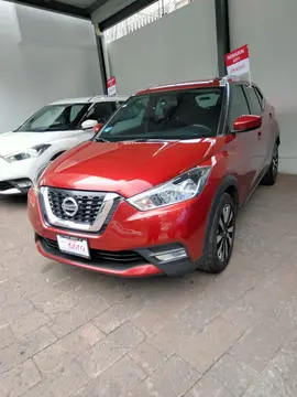 Nissan Kicks Advance usado (2020) color Rojo Metalizado financiado en mensualidades(enganche $70,600)