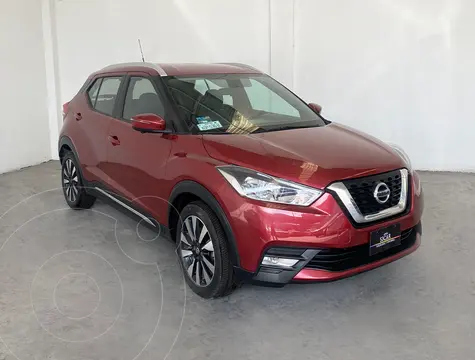 Nissan Kicks Exclusive Aut usado (2019) color Rojo financiado en mensualidades(enganche $77,669 mensualidades desde $5,988)