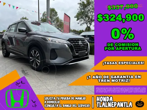 Nissan Kicks Advance usado (2023) color Gris Oscuro financiado en mensualidades(enganche $135,808 mensualidades desde $5,714)
